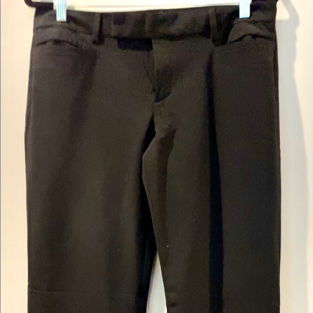 Gap Size 8R Black Modern Boot Pants